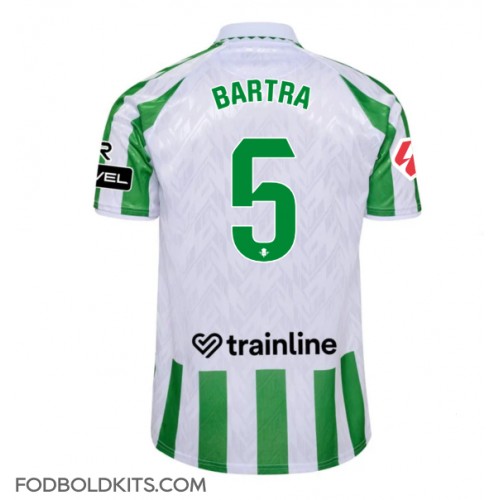 Real Betis Marc Bartra #5 Hjemmebanetrøje 2024-25 Kortærmet